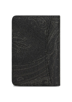 ETRO Arnica document and card holder - Black