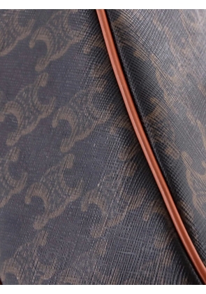 Celine Pre-Owned Ava Triomphe Bag Triomphe Coated Canvas shoulder bag - Brown