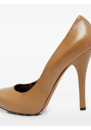 Dolce & Gabbana Pre-Owned round-toe pumps - Neutrals