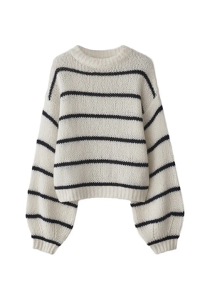 Lisa Yang Sabelle striped-pattern sweater - Neutrals