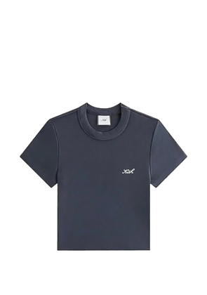 KITH Mulberry logo-embroidered T-shirt - Blue