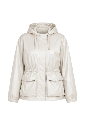 Duno Hera drawstring-waist jacket - Neutrals