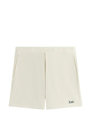 KITH Rayne II logo-print shorts - Neutrals