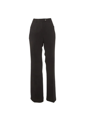 Moschino Pre-Owned tailored straight-leg trousers - Black