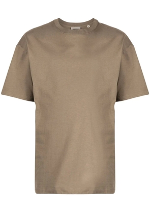 FEAR OF GOD ESSENTIALS embossed logo crew-neck T-shirt - Brown