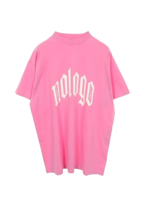 Balenciaga Pre-Owned 2010s logo-print T-shirt - Pink