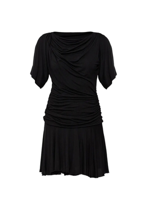 MARANT ÉTOILE Raima ruched-detailing mini dress - Black