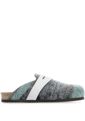 VITELLI colour-block slippers - Grey