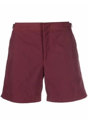 Orlebar Brown side buckle-detail swim shorts - Red