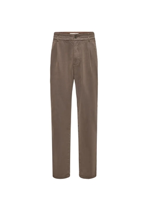 Drykorn Chasy cotton trousers - Brown