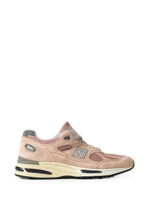 New Balance Made In UK 991v2 suede-panel sneakers - Pink