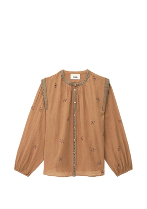 Ba&Sh Dalila embroidered shirt - Neutrals