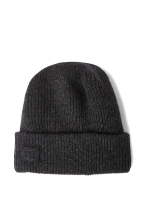 Meta Campania Collective logo-patch beanie - Grey