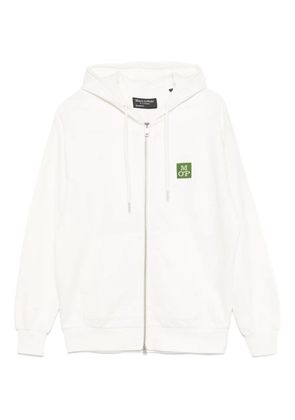 Marc O'Polo logo-patch hoodie - White