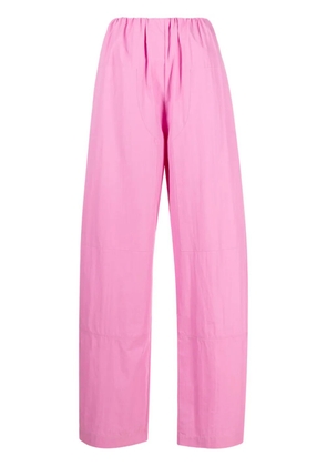 Paris Georgia Cocoon parachute wide-leg trousers - Pink