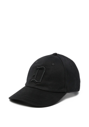DONDUP logo-embroidered baseball cap - Black