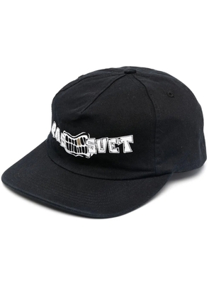 RASSVET motif print snapback cap - Black