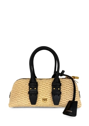 PINKO small Escape tote bag - Neutrals