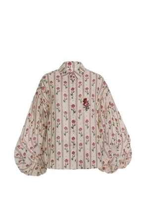 Agua By Agua Bendita Agar Mosqueta blouse - Neutrals