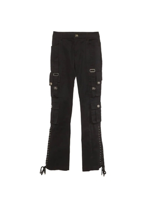 Dolce & Gabbana Pre-Owned corded-detail cargo pants - Black