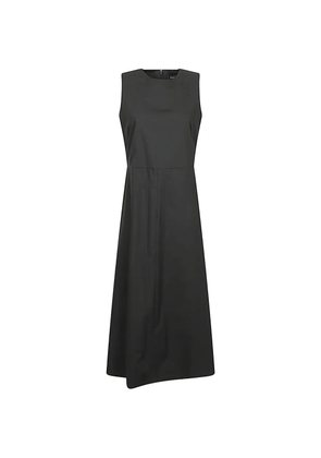 mizuiro ind sleeveless midi dress - Black