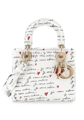 Christian Dior Pre-Owned My ABCDior Lady Dior Bag Printed Leather Small satchel - Multicolour
