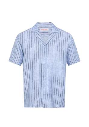 Orlebar Brown Maitan striped shirt - Blue