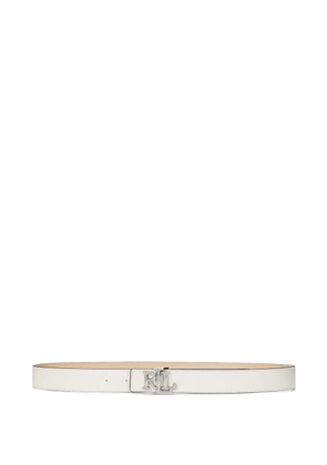 Lauren Ralph Lauren logo belt - White
