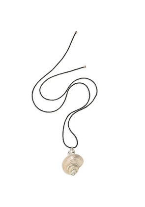 Jennifer Behr Liora shell-pendant necklace - Silver