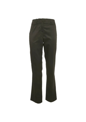 Weekend Max Mara gabardine wide-leg trousers - Green