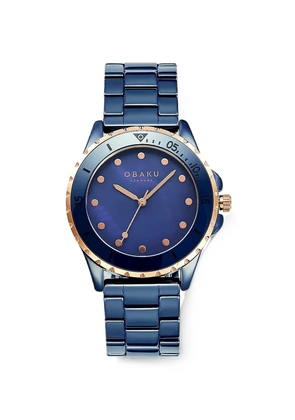 OBAKU Urt Lille 42mm watch - Blue