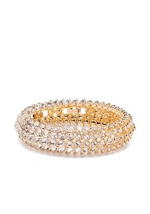 Swarovski Idyllia crystal-embellished bracelet - Gold