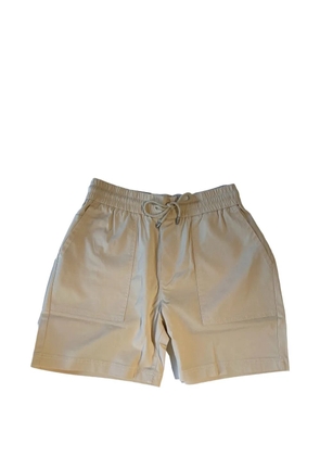 NOWADAYS The Easy drawstring patch-pocket shorts - Neutrals