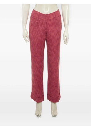 Dolce & Gabbana Pre-Owned tweed trousers - Red