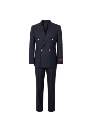 FRANZESE COLLECTION double-breasted wool suit - Blue