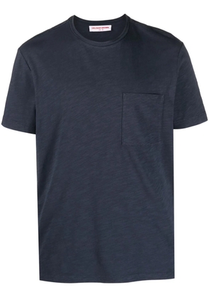 Orlebar Brown crew-neck patch-pocket T-shirt - Blue