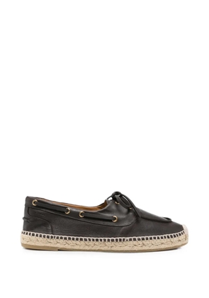 Bally leather espadrille - Brown