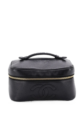 CHANEL Pre-Owned Timeless Cosmetic Case Caviar Small clutch bag - Black