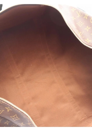 Louis Vuitton Pre-Owned 2002 50 Keepall Monogram Bandoulière holdall bag - Brown