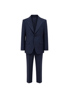 FRANZESE COLLECTION pinstripe single-breasted suit - Blue