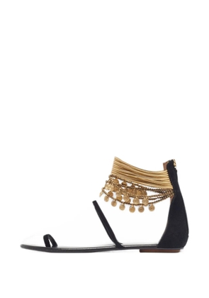 Aquazzura suede ankle-strap sandals - Black
