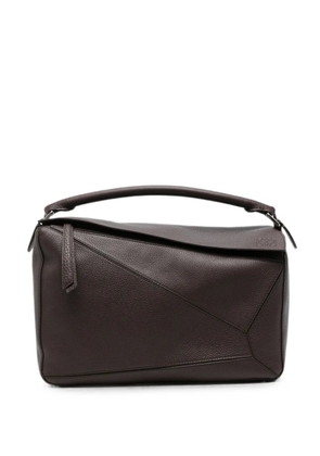 LOEWE large Puzzle tote bag - Brown