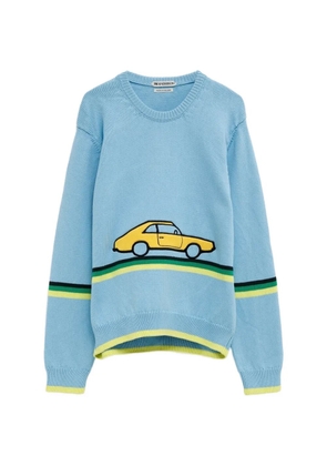 JW Anderson car-motif sweater - Blue