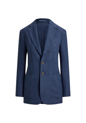 Polo Ralph Lauren single-breasted linen blazer - Blue