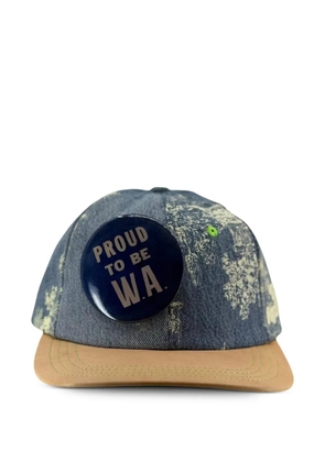 Better with Age Teresa deconstructed denim cap - Blue