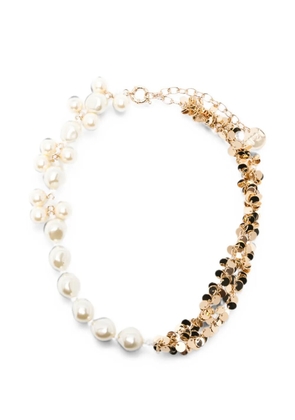 Nº21 faux-pearl necklace - Gold