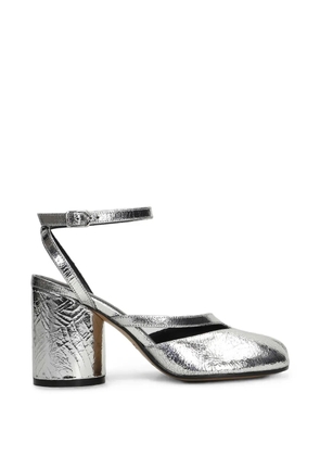 Maison Margiela Tabi buckle-fastening pumps - Silver