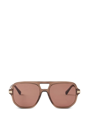 SANDRO pilot-frame sunglasses - Brown