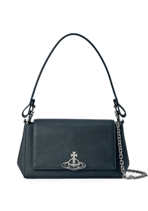 Vivienne Westwood Hazel Orb-plaque chain-strap shoulder bag - Black