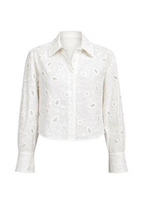 Simkhai Farlowe broderie-anglaise shirt - White